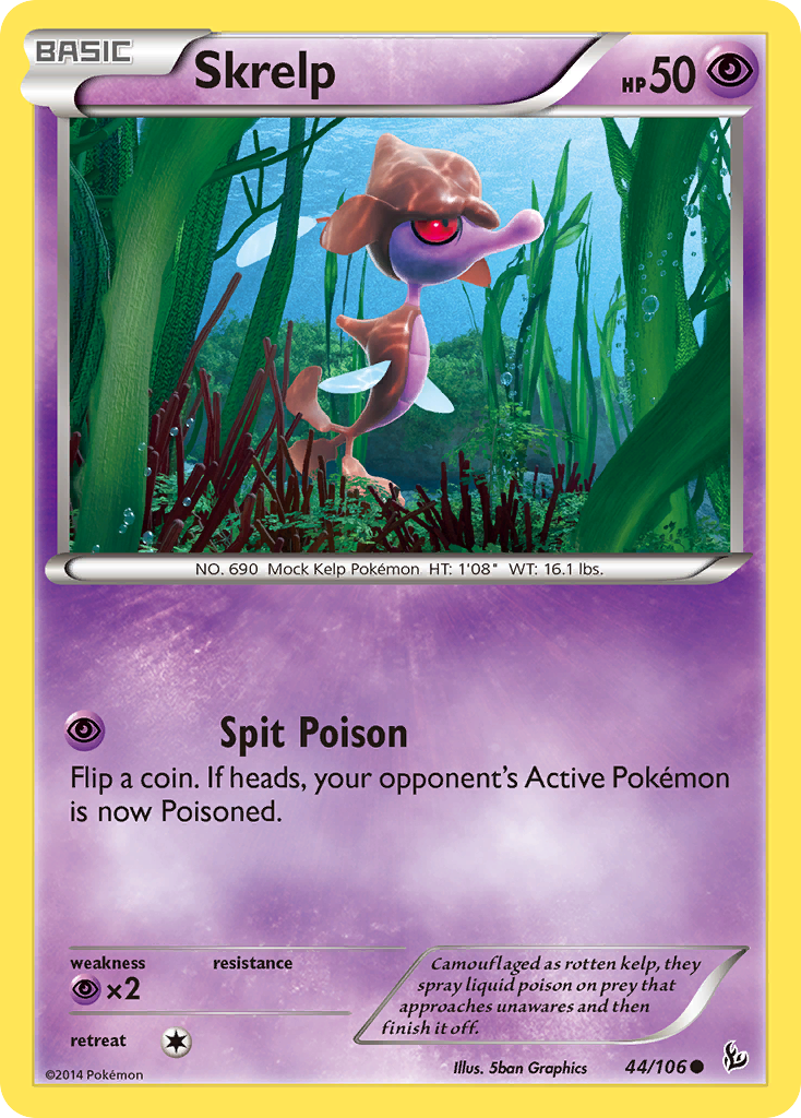 Skrelp (44/106) [XY: Flashfire] | Total Play