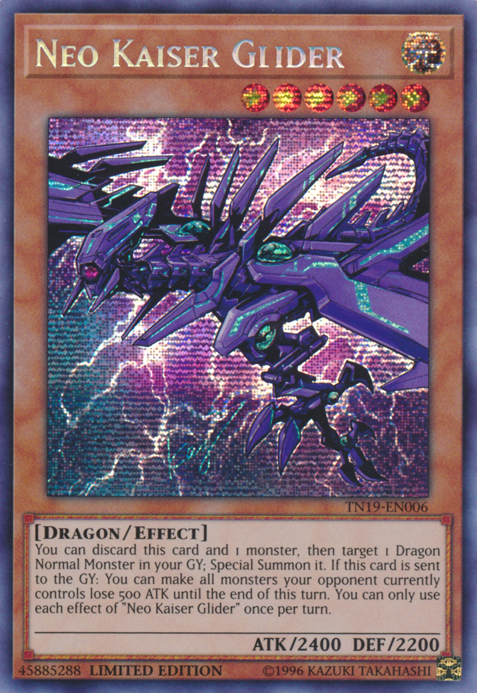 Neo Kaiser Glider [TN19-EN006] Prismatic Secret Rare | Total Play