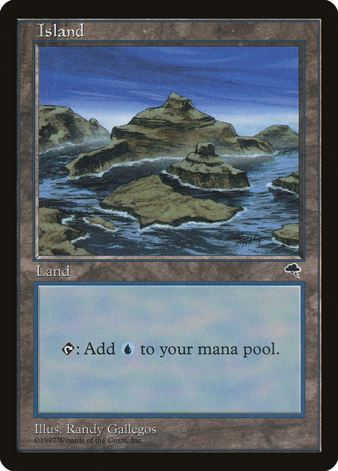 Island (Signature on Right / Blue Sky) [Tempest] | Total Play