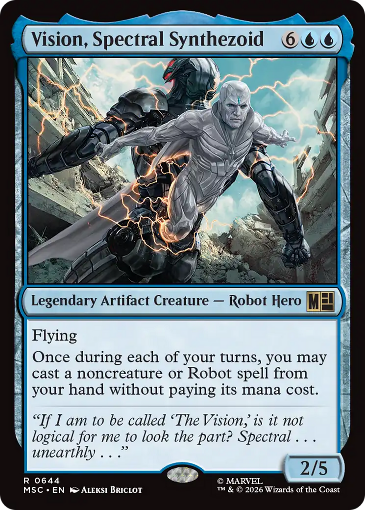 Vision, Spectral Synthezoid [Marvel Super Heroes Commander] | Total Play