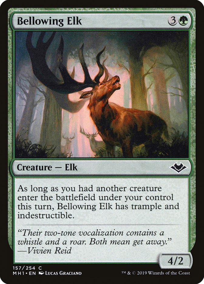 Bellowing Elk [Modern Horizons] | Total Play