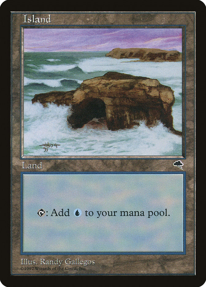 Island (Signature on Left) [Tempest] | Total Play