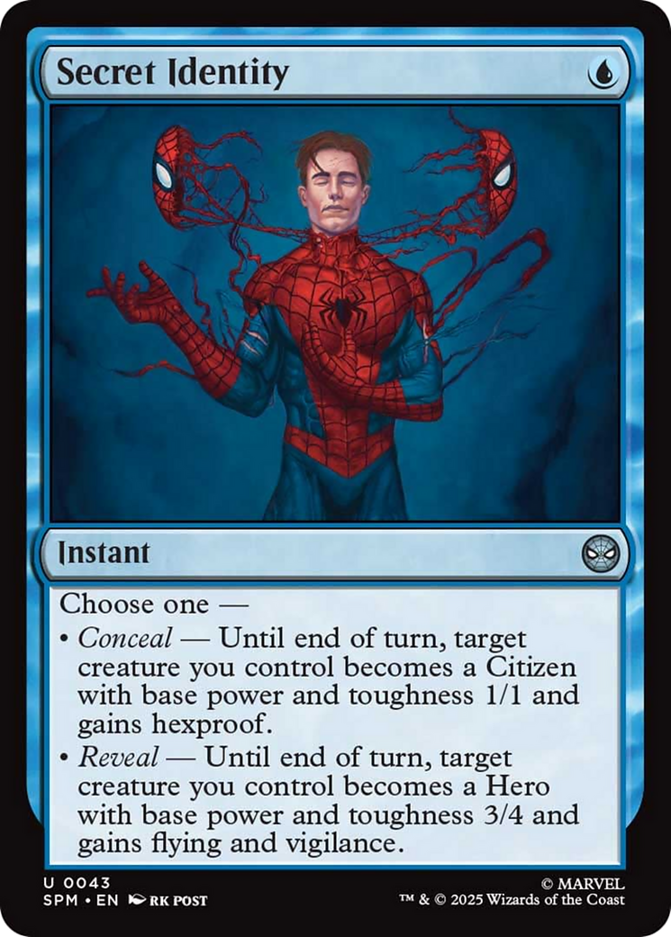 Secret Identity [Marvel's Spider-Man] | Total Play