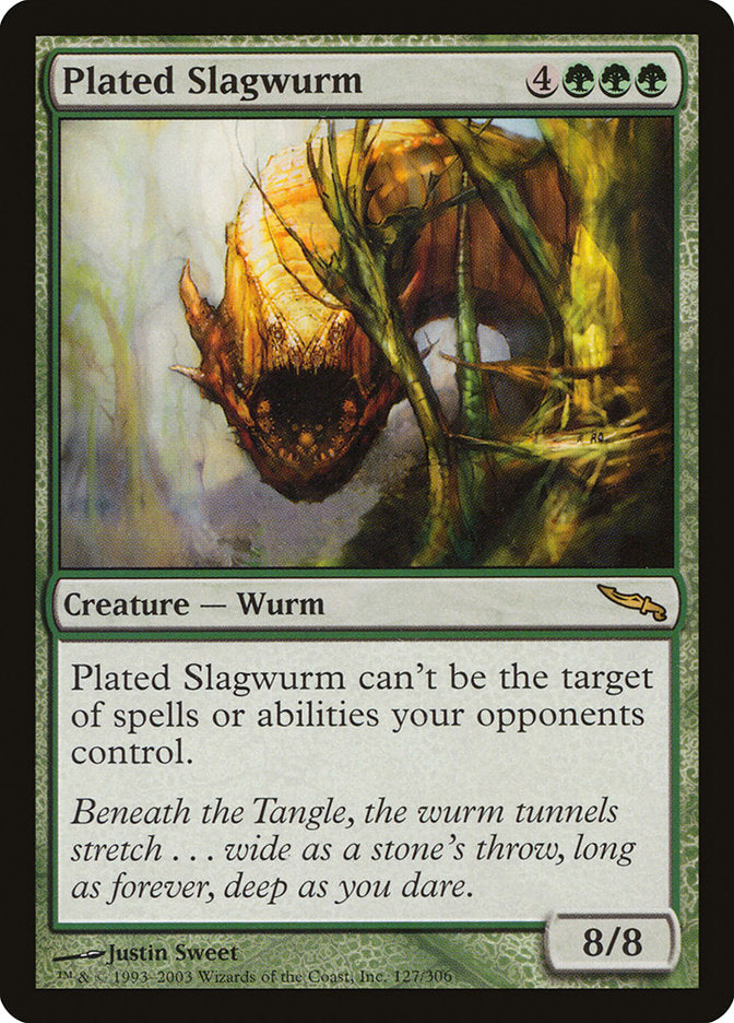 Plated Slagwurm [Mirrodin] | Total Play