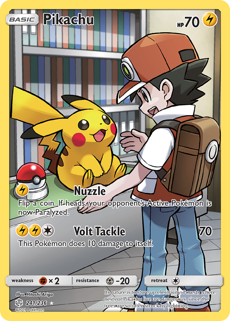 Pikachu (241/236) [Sun & Moon: Cosmic Eclipse] | Total Play