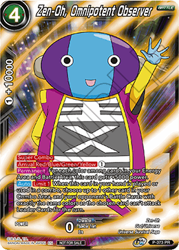 Zen-Oh, Omnipotent Observer (Unison Warrior Series Boost Tournament Pack Vol. 7) (P-373) [Tournament Promotion Cards] | Total Play