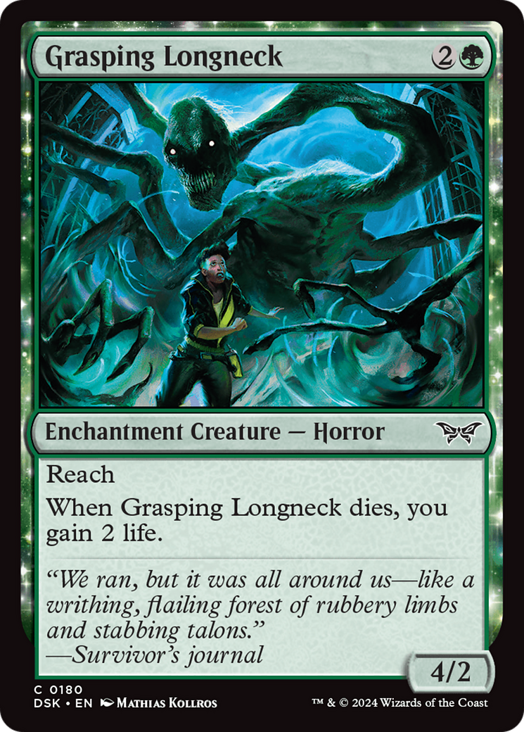 Grasping Longneck [Duskmourn: House of Horror] | Total Play