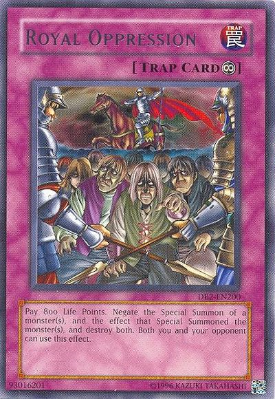 Royal Oppression [DB2-EN200] Rare | Total Play