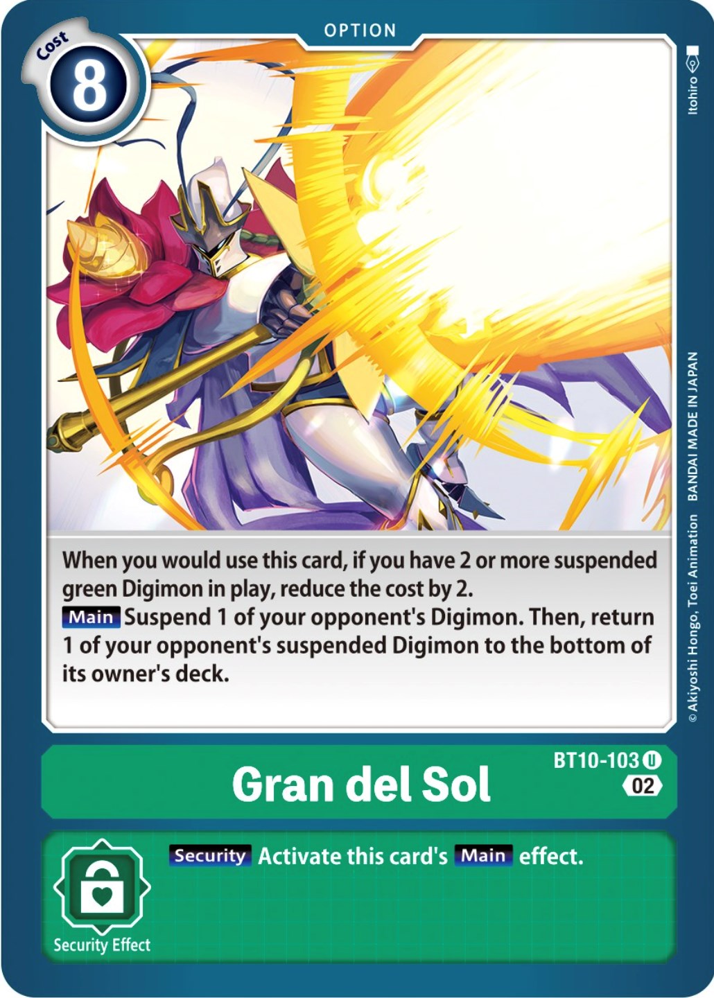 Gran del Sol [BT10-103] [Xros Encounter] | Total Play