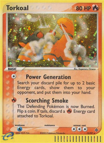 Torkoal (12/97) [EX: Dragon] | Total Play