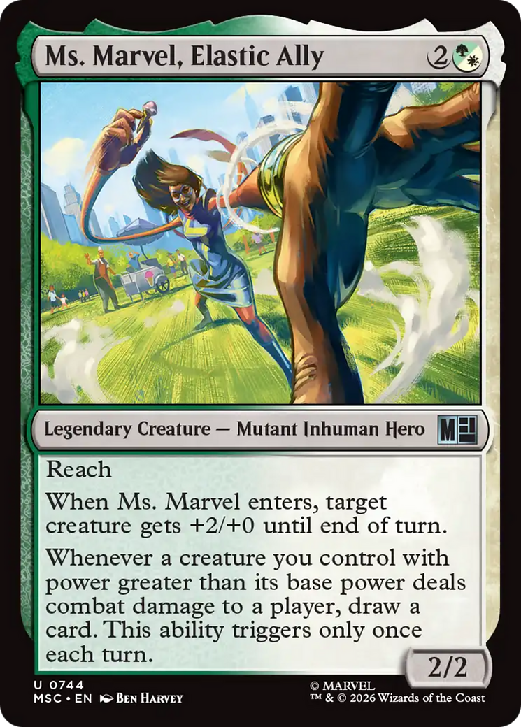 Ms. Marvel, Elastic Ally [Marvel Super Heroes] | Total Play