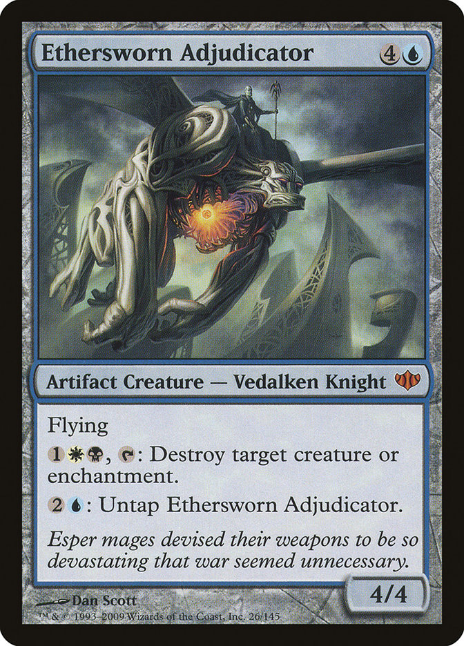 Ethersworn Adjudicator [Conflux] | Total Play