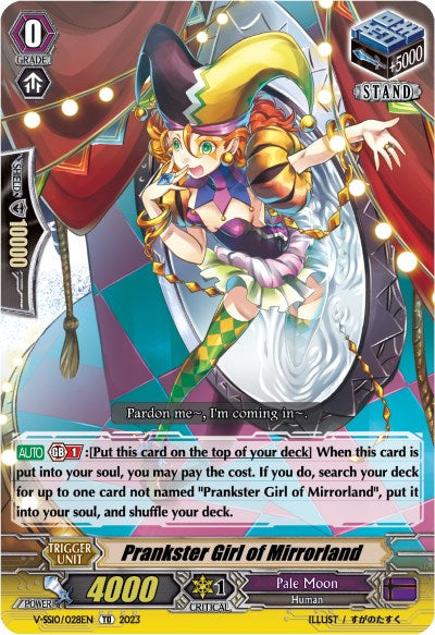 Prankster Girl of Mirrorland (V-SS10/028EN) [Premium Battle Deckset 2023] | Total Play