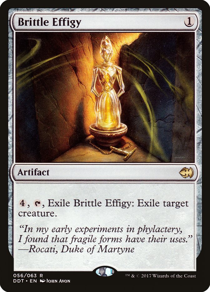 Brittle Effigy [Duel Decks: Merfolk vs. Goblins] | Total Play