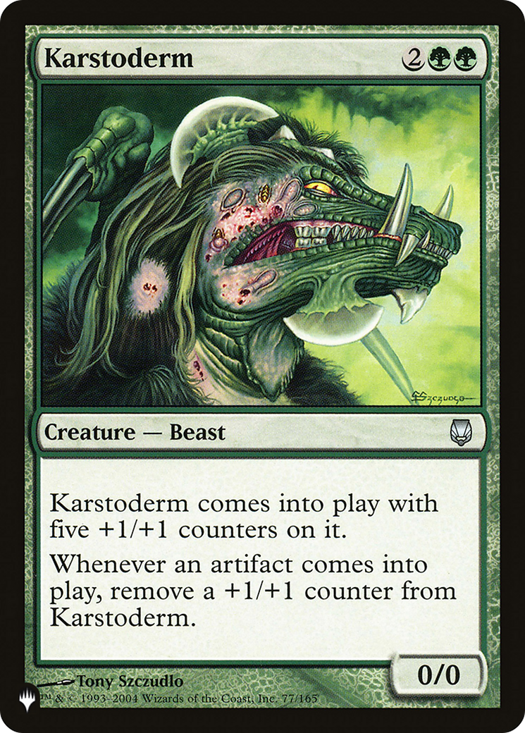 Karstoderm [The List Reprints] | Total Play