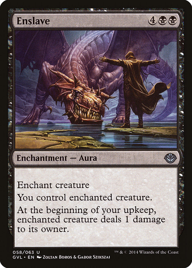 Enslave (Garruk vs. Liliana) [Duel Decks Anthology] | Total Play