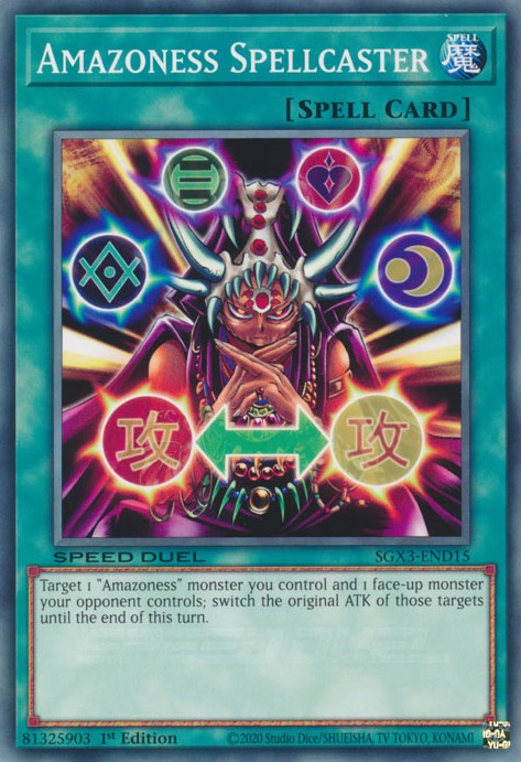 Amazoness Spellcaster [SGX3-END15] Common | Total Play