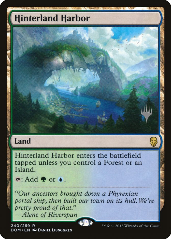 Hinterland Harbor (Promo Pack) [Dominaria Promos] | Total Play
