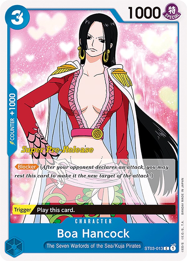 Boa Hancock [Super Pre-Release Starter Deck: The Seven Warlords of the Sea] | Total Play