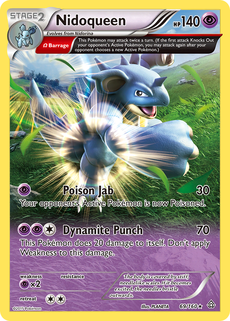 Nidoqueen (69/160) [XY: Primal Clash] | Total Play