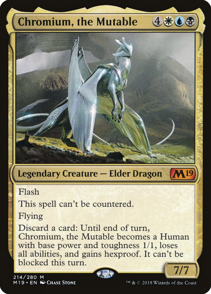 Chromium, the Mutable [Core Set 2019] | Total Play