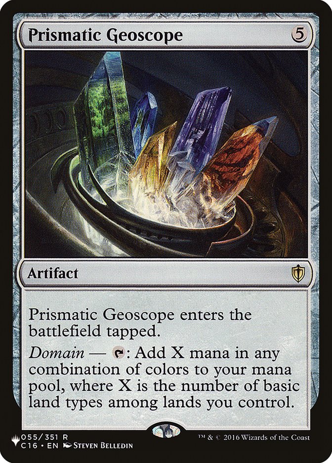 Prismatic Geoscope [The List] | Total Play