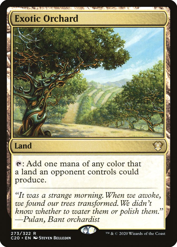 Exotic Orchard [Commander 2020] | Total Play