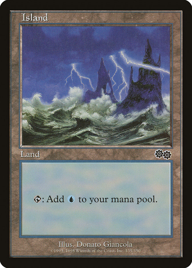 Island (335) [Urza's Saga] | Total Play