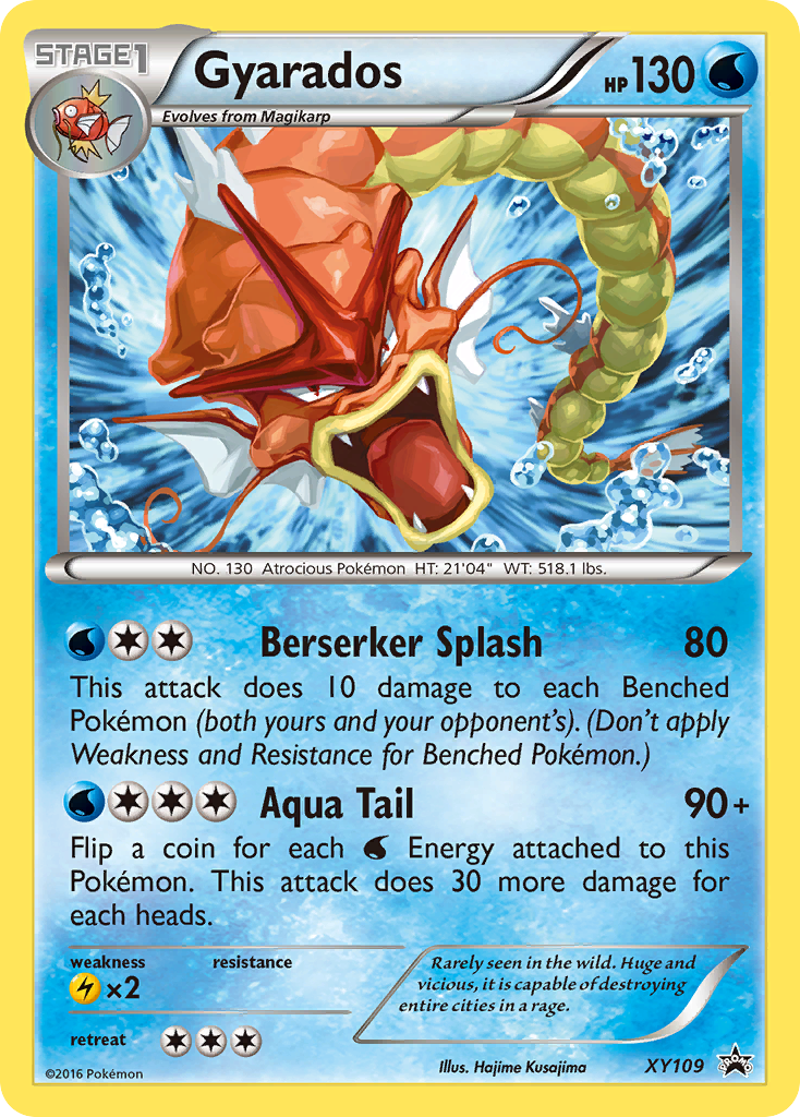 Gyarados (XY109) [XY: Black Star Promos] | Total Play