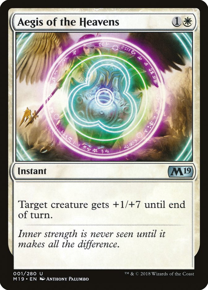 Aegis of the Heavens [Core Set 2019] | Total Play