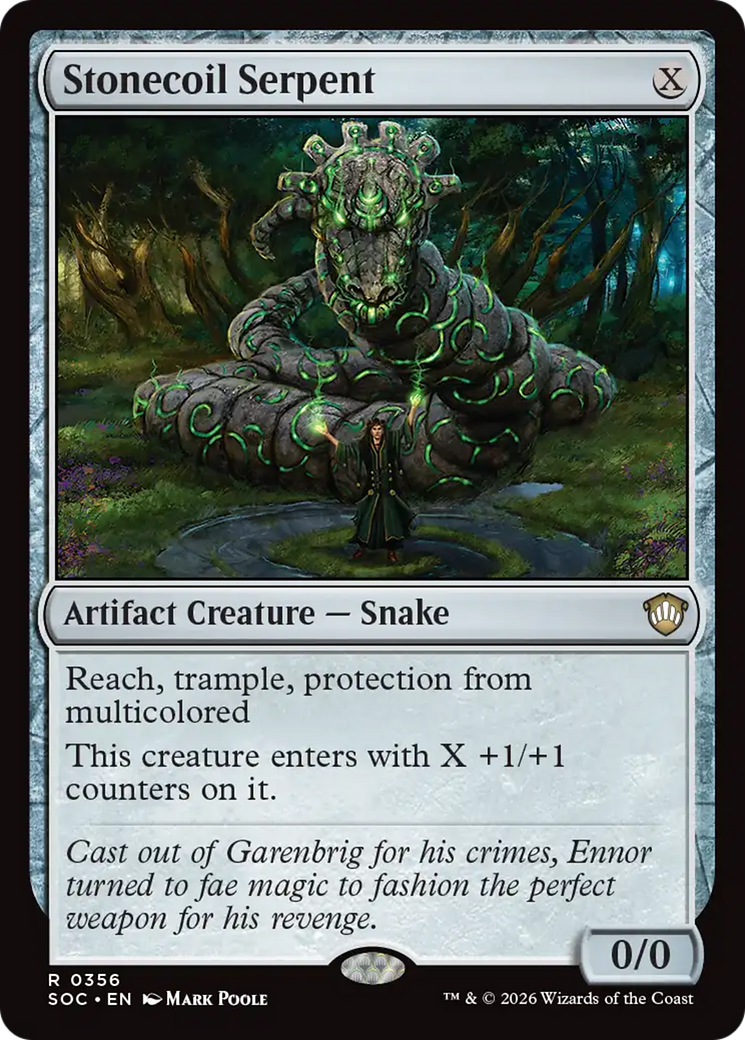 Stonecoil Serpent [Secrets of Strixhaven Commander] | Total Play