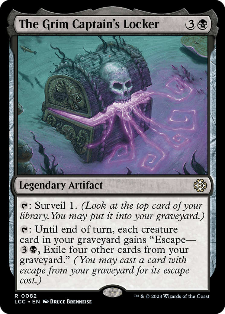 The Grim Captain's Locker [The Lost Caverns of Ixalan Commander] | Total Play