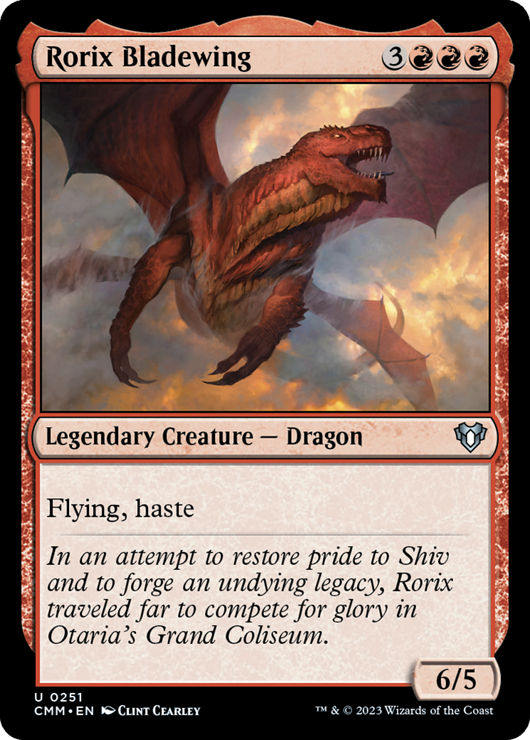 Rorix Bladewing [Commander Masters] | Total Play
