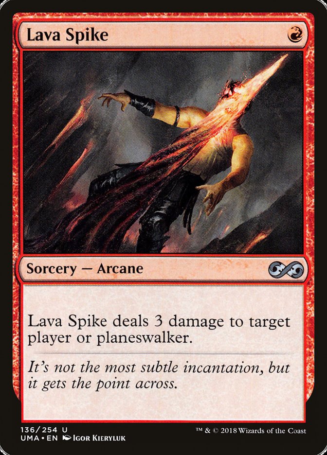 Lava Spike [Ultimate Masters] | Total Play