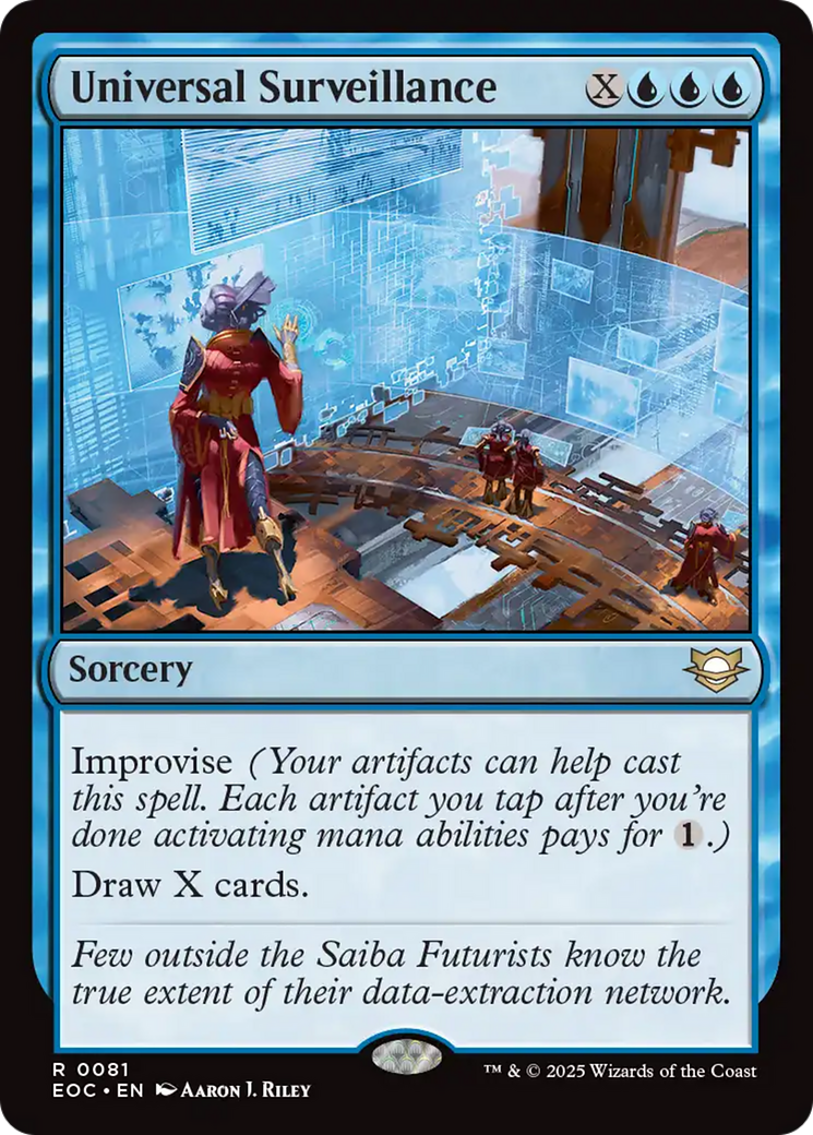 Universal Surveillance [Edge of Eternities Commander] | Total Play