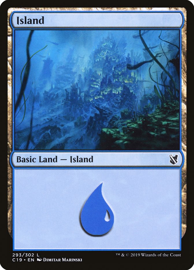 Island (293) [Commander 2019] | Total Play