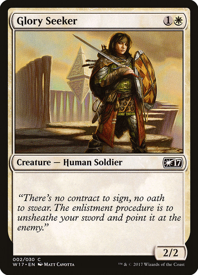 Glory Seeker [Welcome Deck 2017] | Total Play