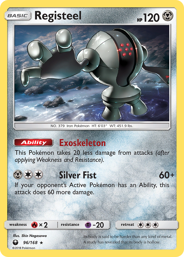 Registeel (96/168) [Sun & Moon: Celestial Storm] | Total Play