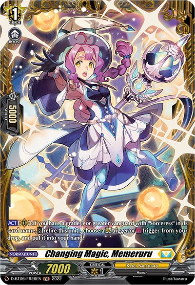Changing Magic, Memeruru (D-BT06/FR26EN) [Blazing Dragon Reborn] | Total Play