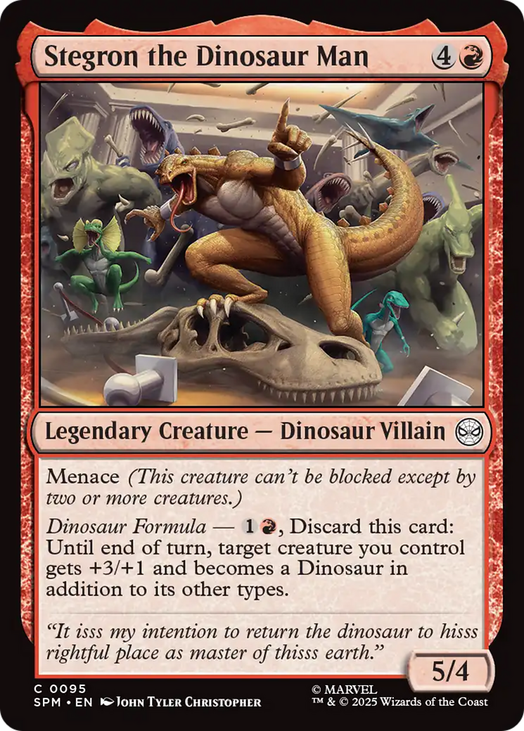 Stegron the Dinosaur Man [Marvel's Spider-Man] | Total Play