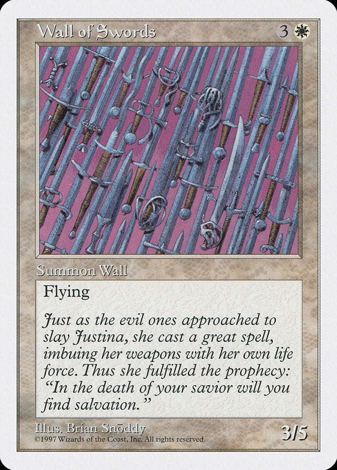 Wall of Swords [Fifth Edition] | Total Play