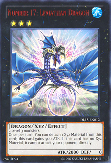 Number 17: Leviathan Dragon (Red) [DL15-EN012] Rare | Total Play