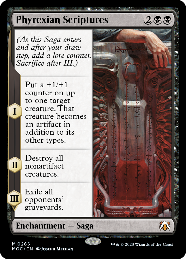 Phyrexian Scriptures [March of the Machine Commander] | Total Play