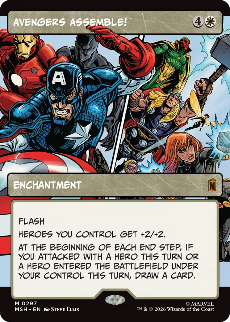 Avengers Assemble! (Borderless) (0297) [Marvel Super Heroes] | Total Play