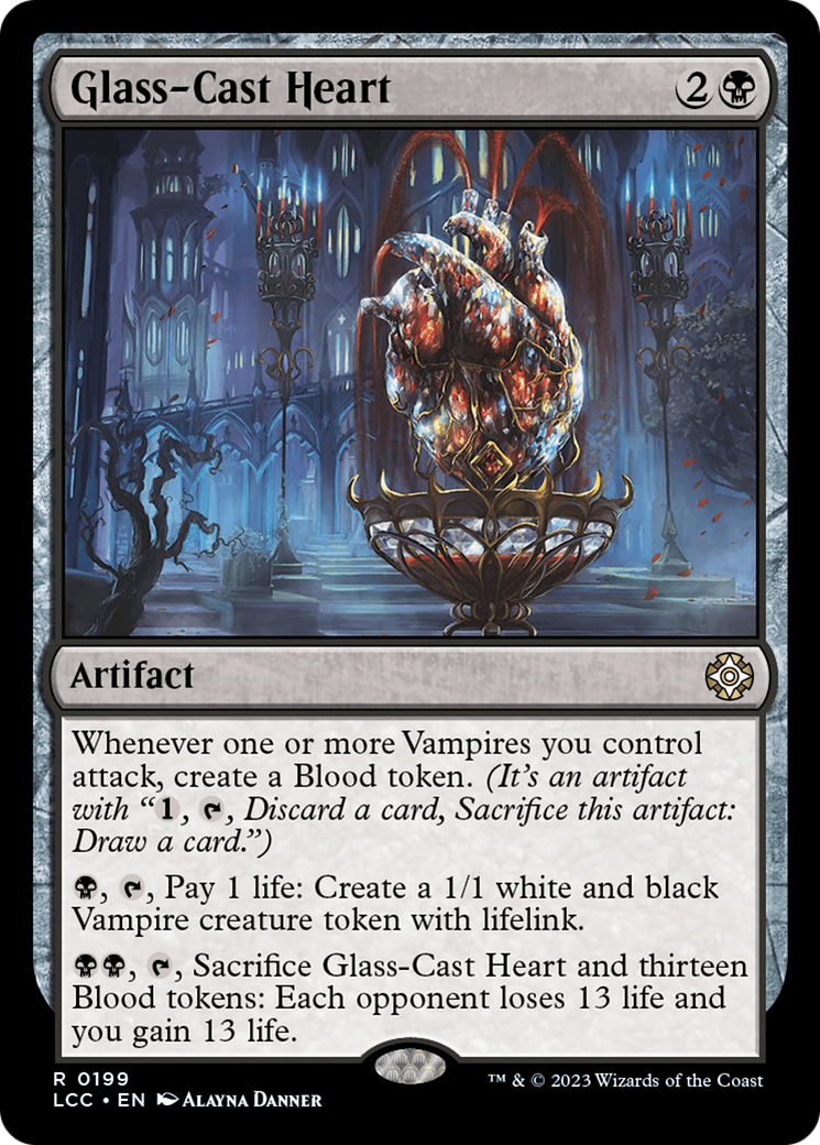 Glass-Cast Heart [The Lost Caverns of Ixalan Commander] | Total Play