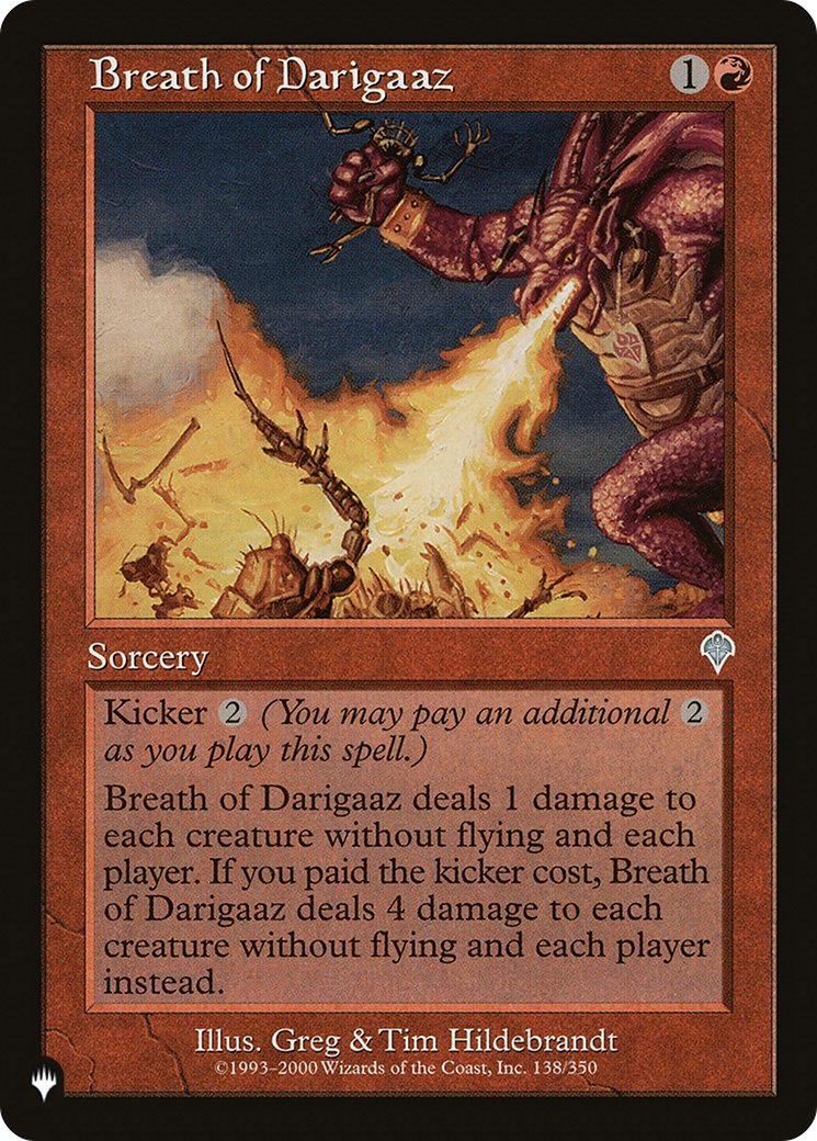 Breath of Darigaaz [The List] | Total Play