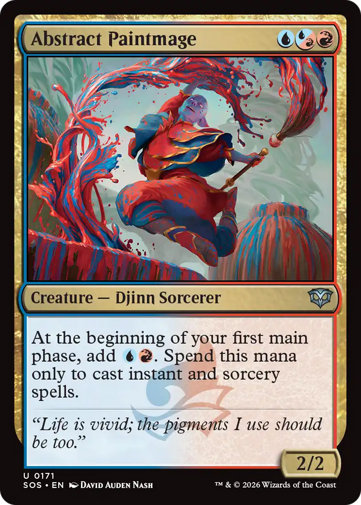 Abstract Paintmage [Secrets of Strixhaven] | Total Play