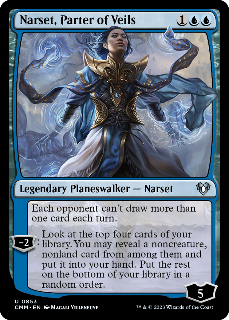 Narset, Parter of Veils [Commander Masters] | Total Play