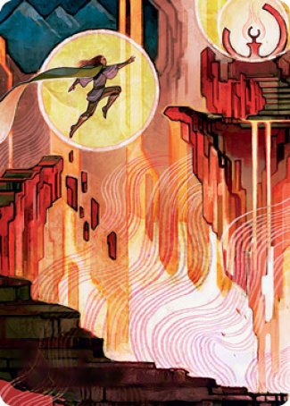Thrill of Possibility Art Card [Strixhaven: School of Mages Art Series] | Total Play