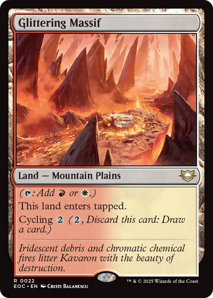 Glittering Massif [Edge of Eternities Commander] | Total Play